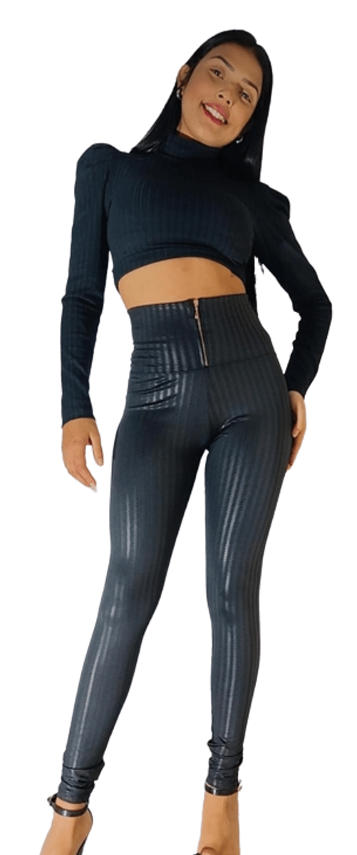 Kit 2 Legues Feminina Calça Leg Poliamida 3d Legging Grossa