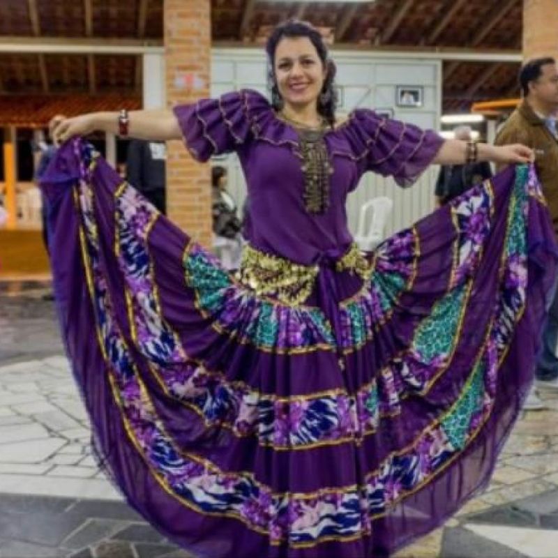 Roupa para dança store cigana