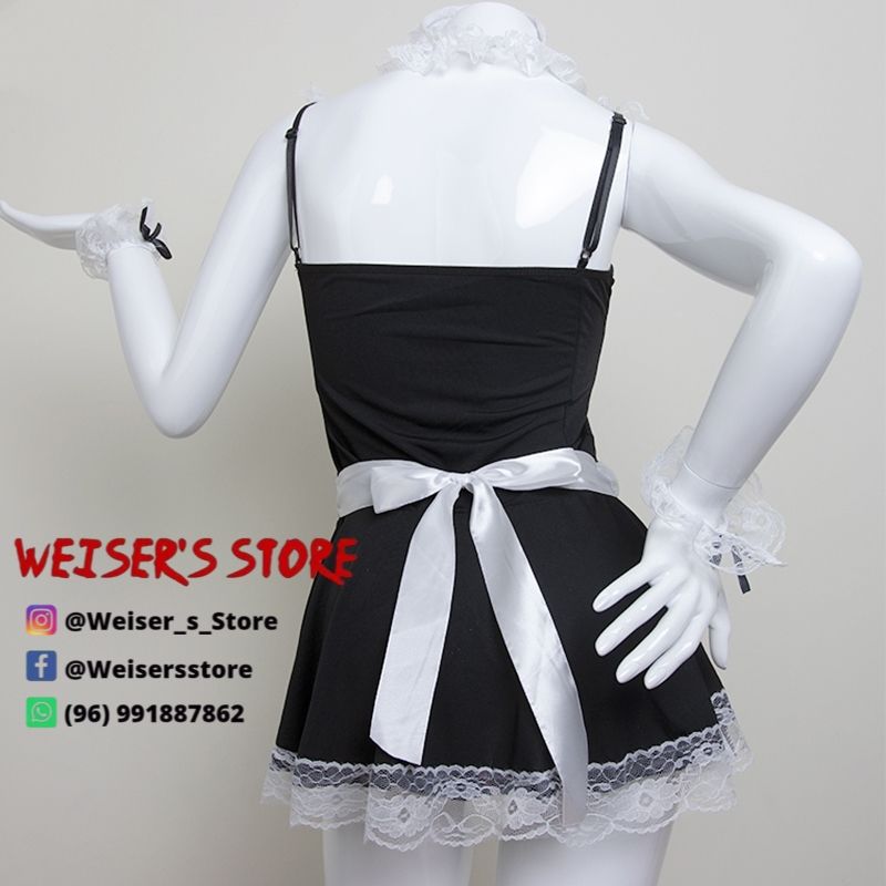 Compra online de Roupa de empregada masculina, roupa de cosplay