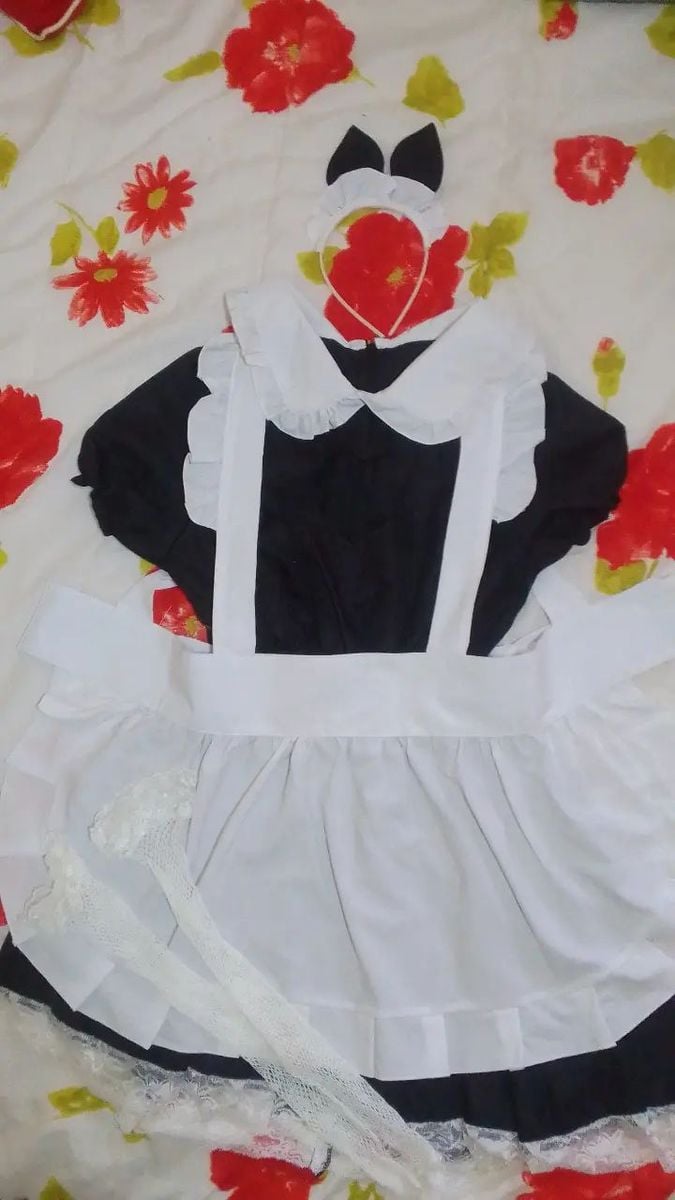 Roupa de Maid Kawaii Anime Cosplay | Vestido Feminino Usado 97718085 |  enjoei