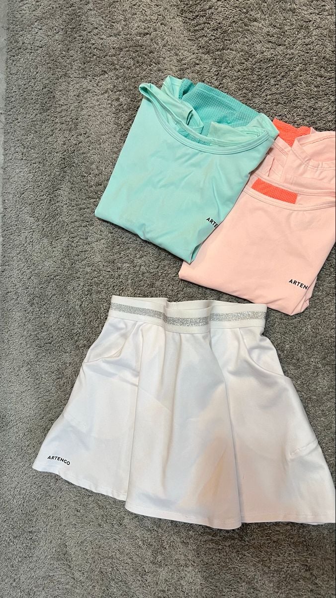 Roupa Infantil para Uso Atividade Tenista | Roupa Infantil para Menina ...
