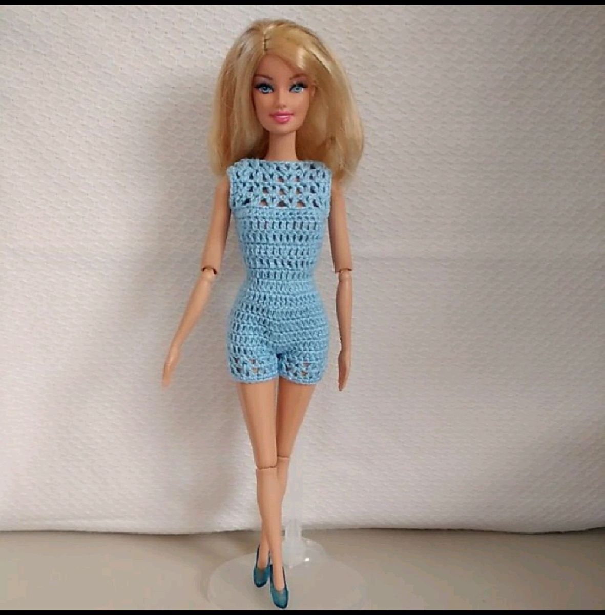 Roupa de Crochê para Boneca Barbie | Item Infantil Nunca Usado 87590862 |  enjoei