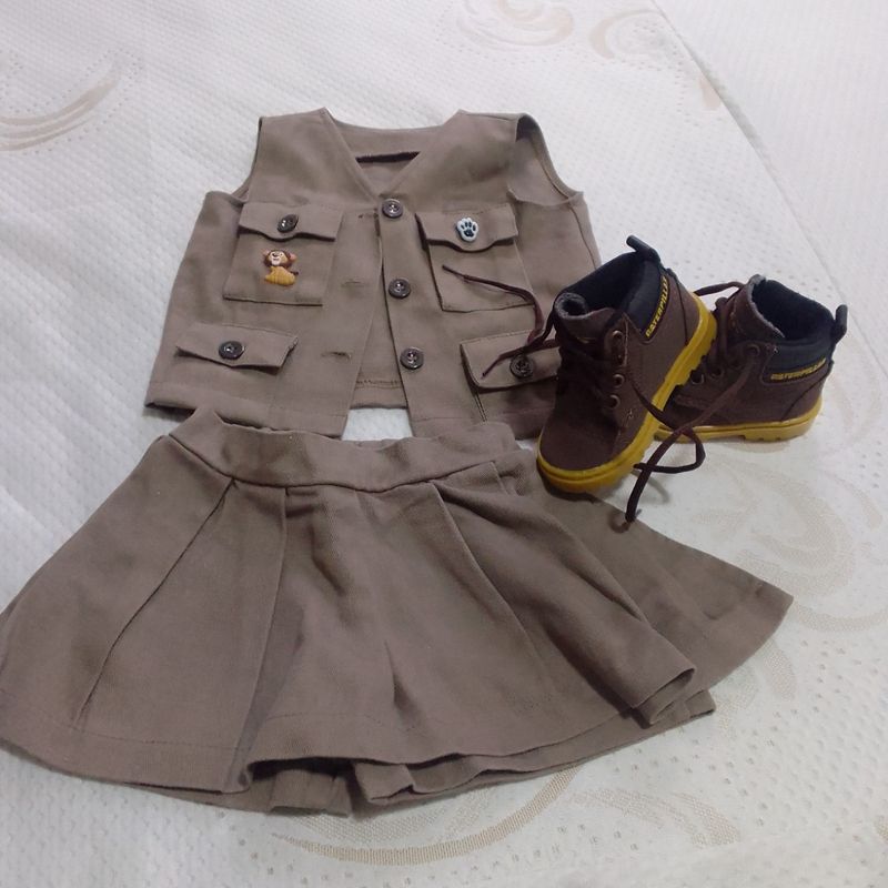 Roupa feminina hot sale safari