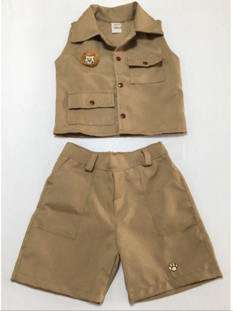 Roupas de best sale safari infantil