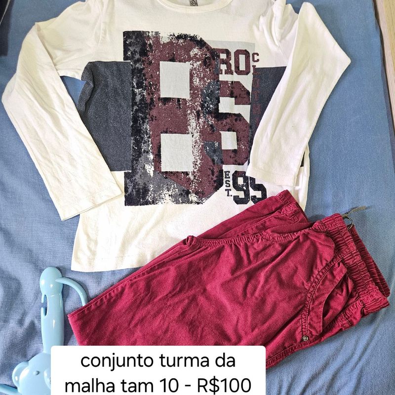 Roupas turma hot sale da malha