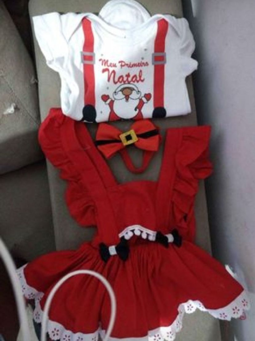 Roupinha de Natal Infantil Feminina | Roupa Infantil para Bebê Usado  79031800 | enjoei