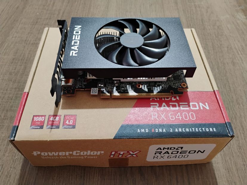 Rx 6400 Pouco Usada | Item Info & Eletro Amd Radeon Rx 6400 Usado ...