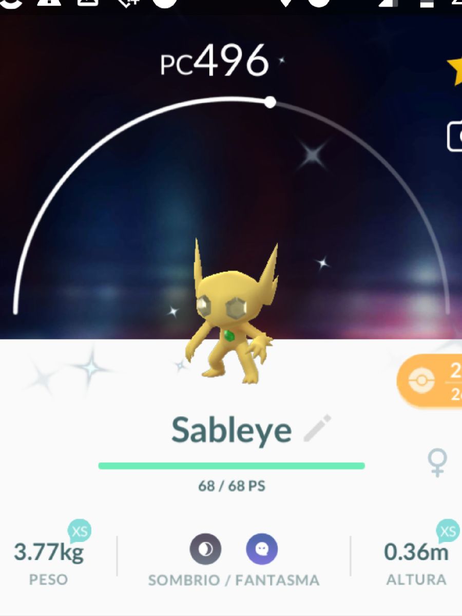 Shiny Sableye - Pokemon Go