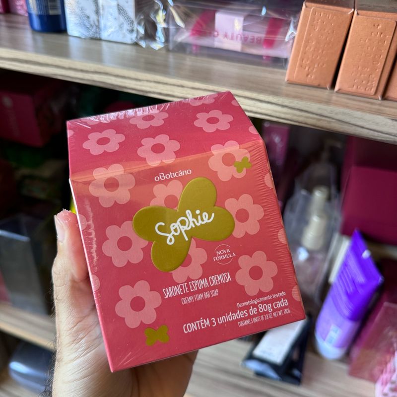 Sabonete em Barra Sophie 3x80g | O Boticário Nunca Usado 104795546
