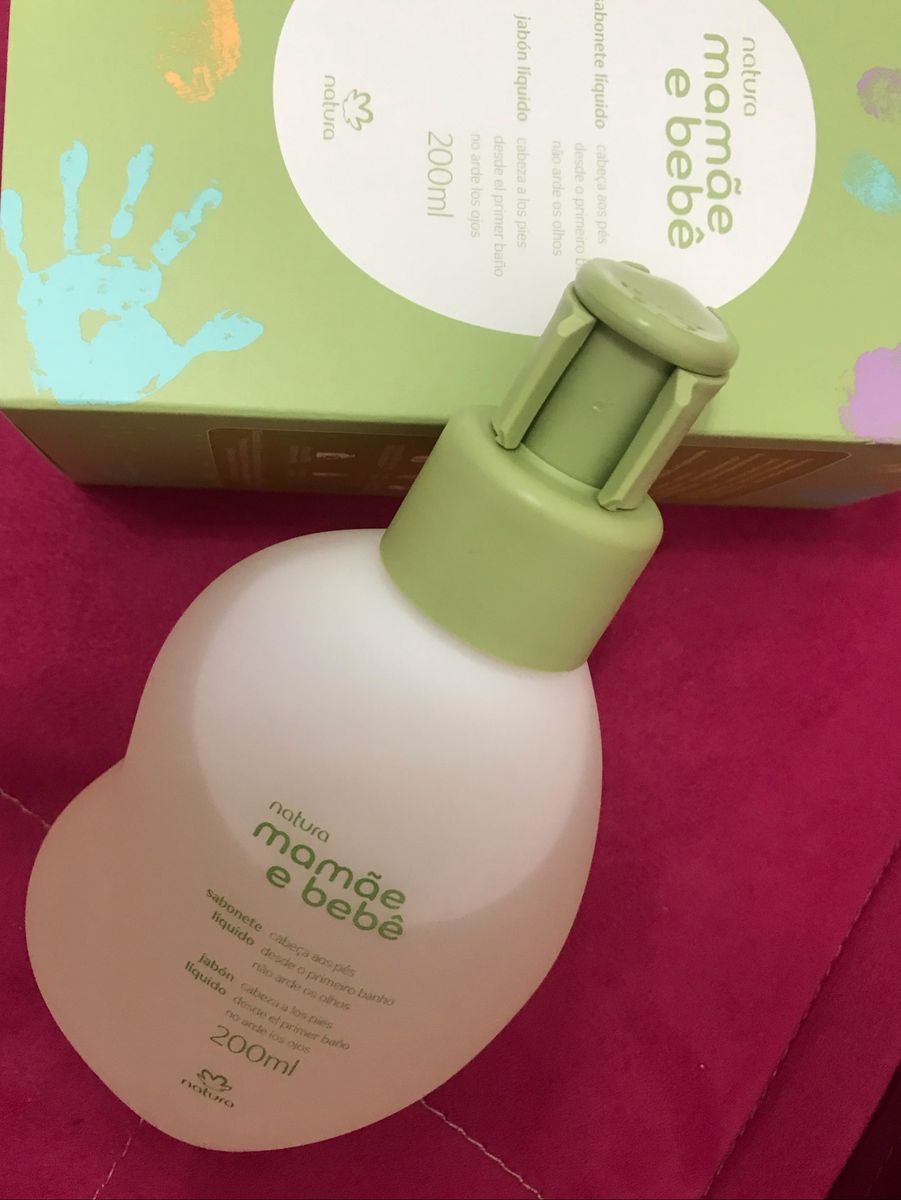 Sabonete Liquido Da Cabeca Aos Pes Mamae E Bebe 0ml Item Infantil Natura Nunca Usado Enjoei