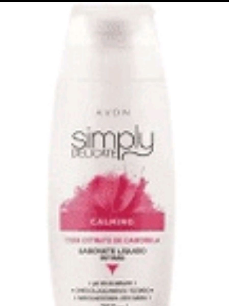 Sabonete Líquido Íntimo Simply Delicate Calming 250ml - Camomila Avon ...