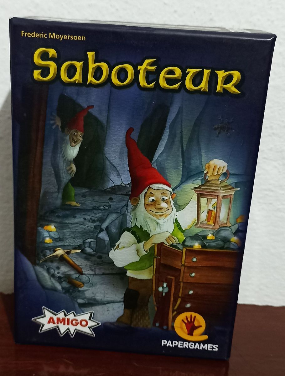 Saboteur Card Game | Jogo de Tabuleiro Papergames Usado 76089920 | enjoei