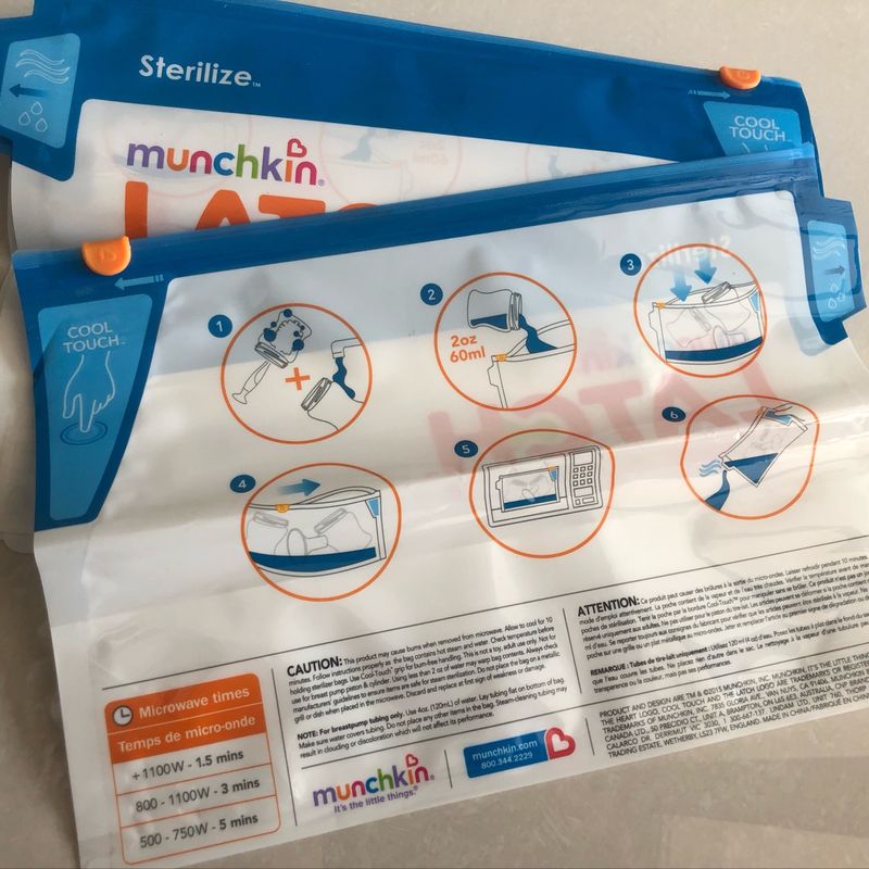 ESTERILIZADOR PARA MICROONDAS MUNCHKIN - RE