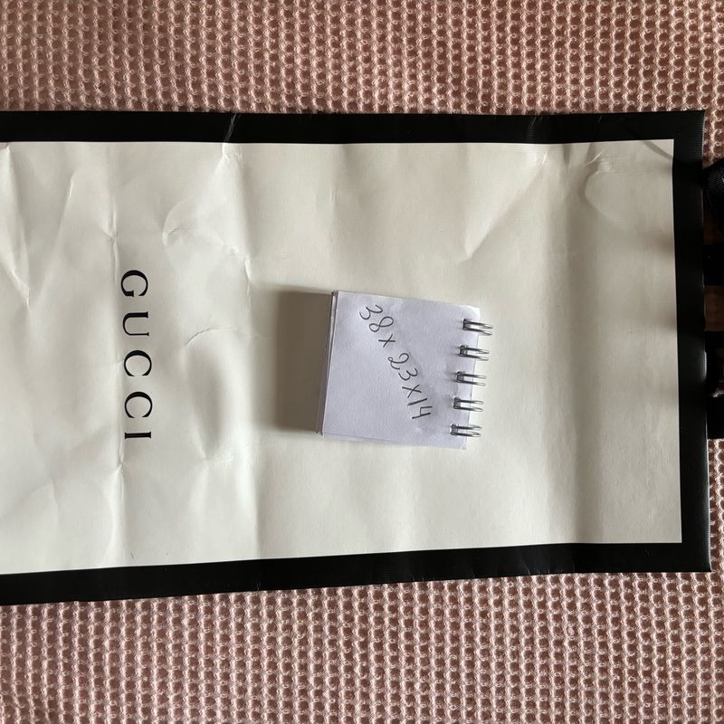 Sacola Compras Gucci 48x23x14 Bolsa de Ombro Feminina Gucci