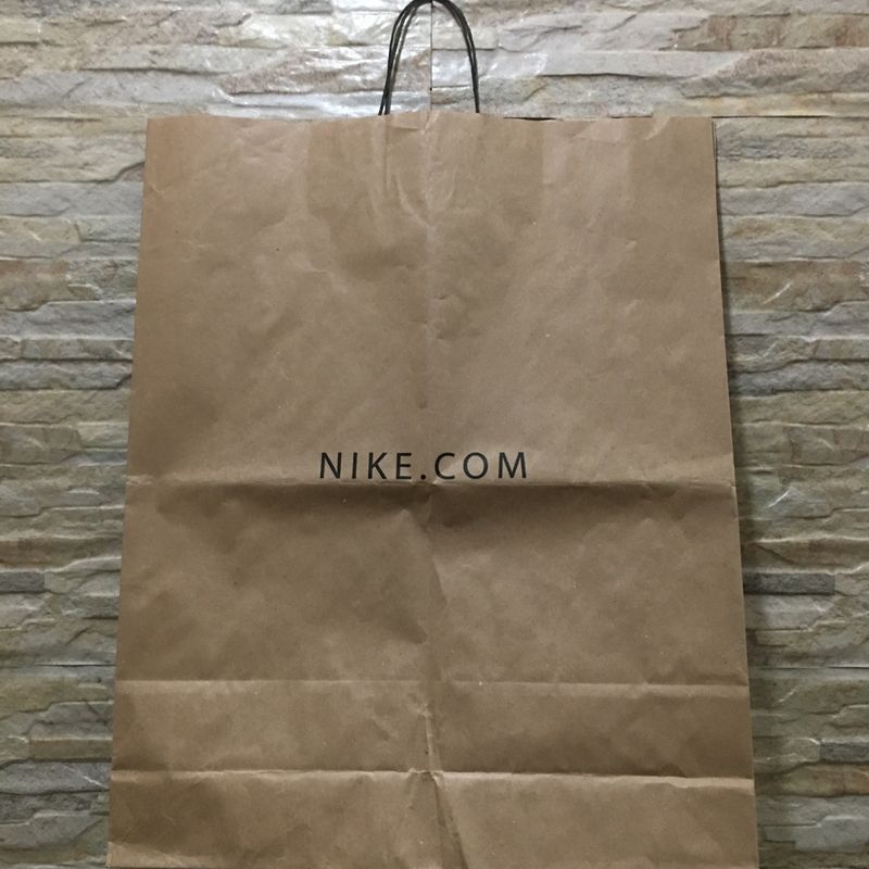 Nike paper hot sale bag