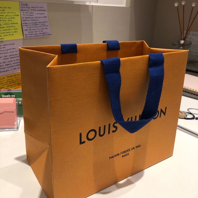 Bolsa Louis Vuitton, Sacola, Mini lin, Cinza (LV, Tecido