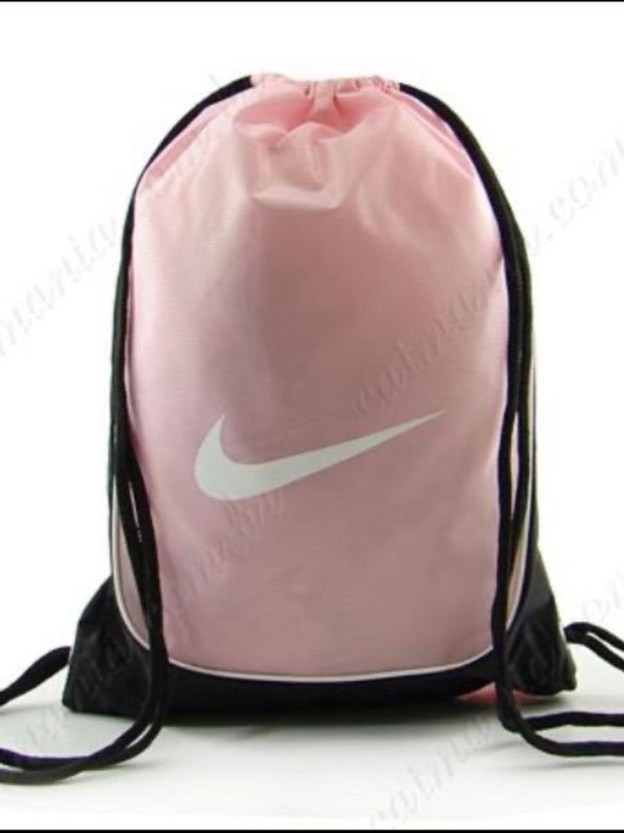 sacola nike rosa