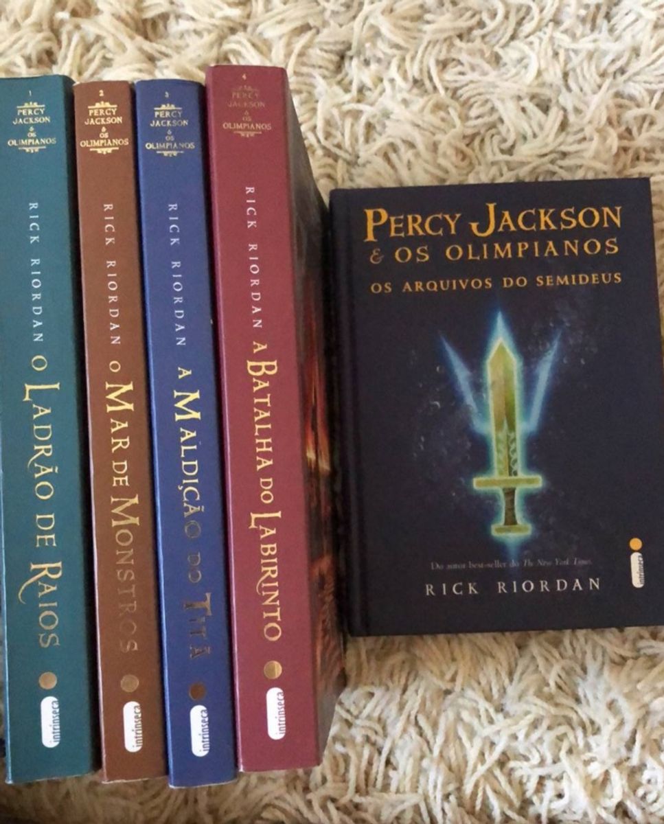 Saga Completa Percy Jackson Livro Intrinseca Usado Enjoei