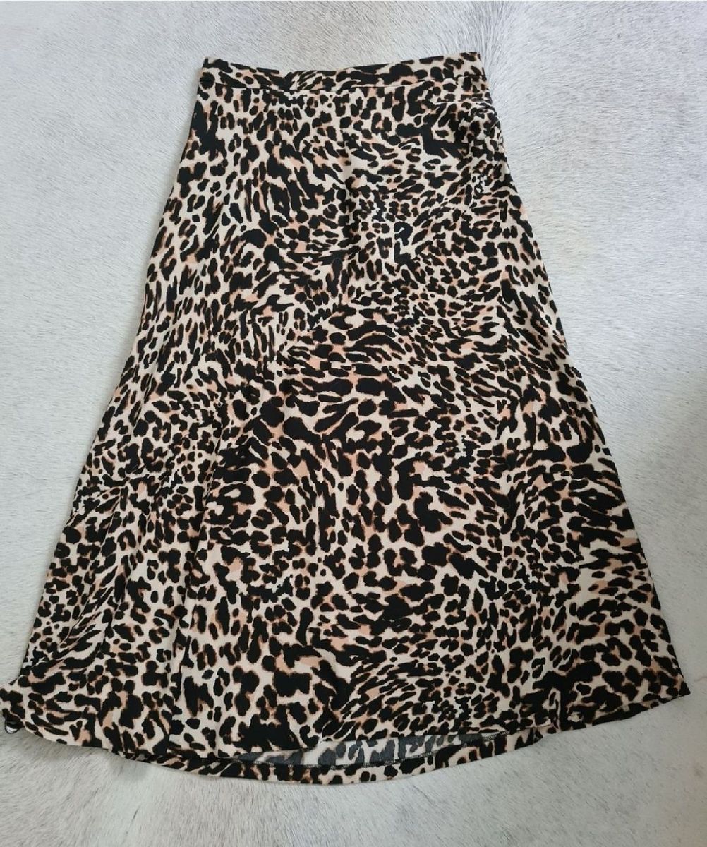 Saia zara hot sale animal print