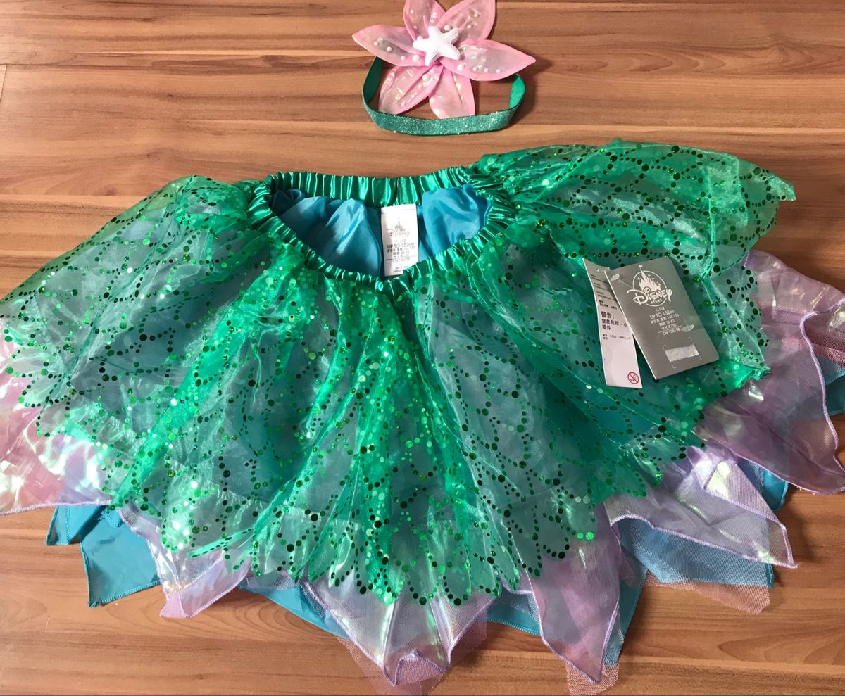 roupa infantil pequena sereia