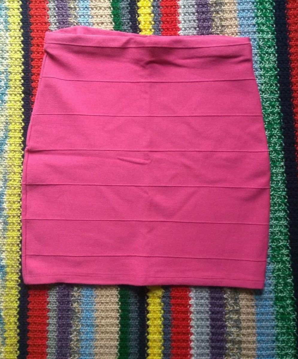 saia bandagem rosa