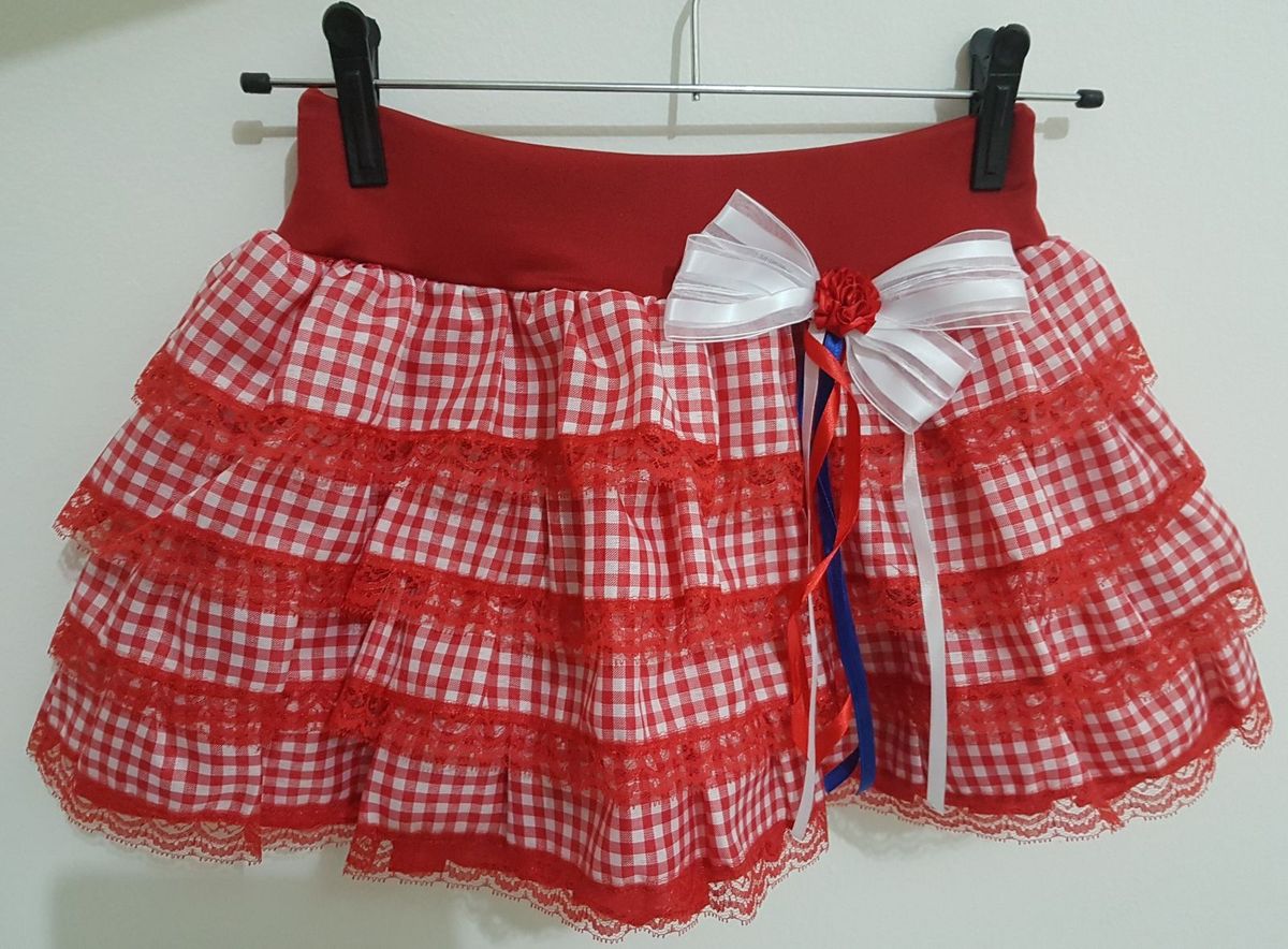 saia infantil caipira