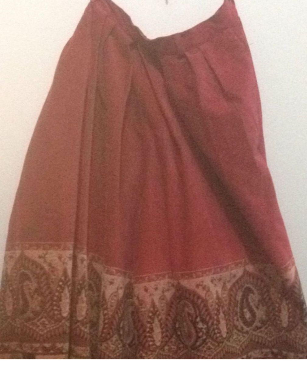 saia pantacourt estampada