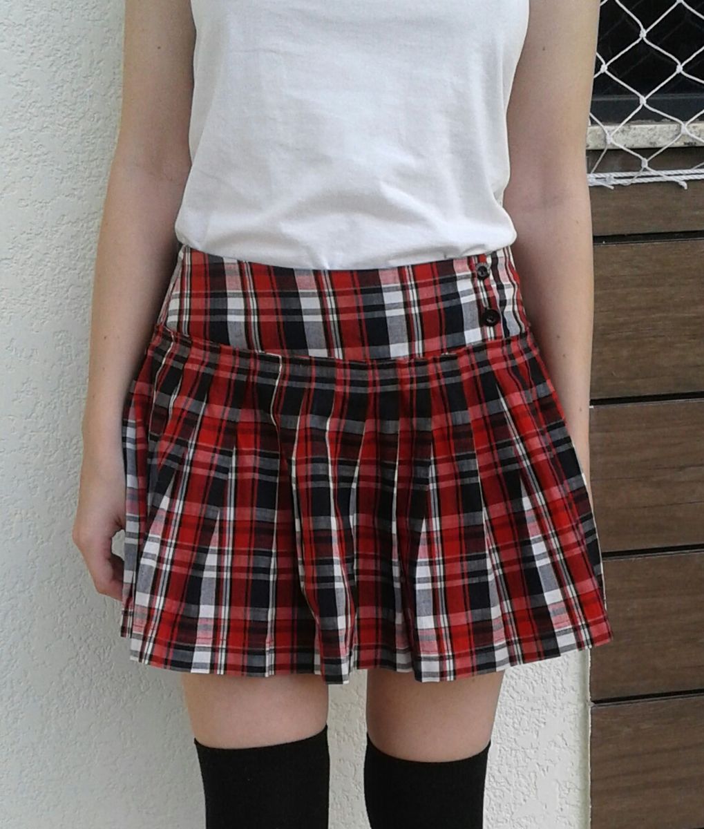 saia de prega coreana