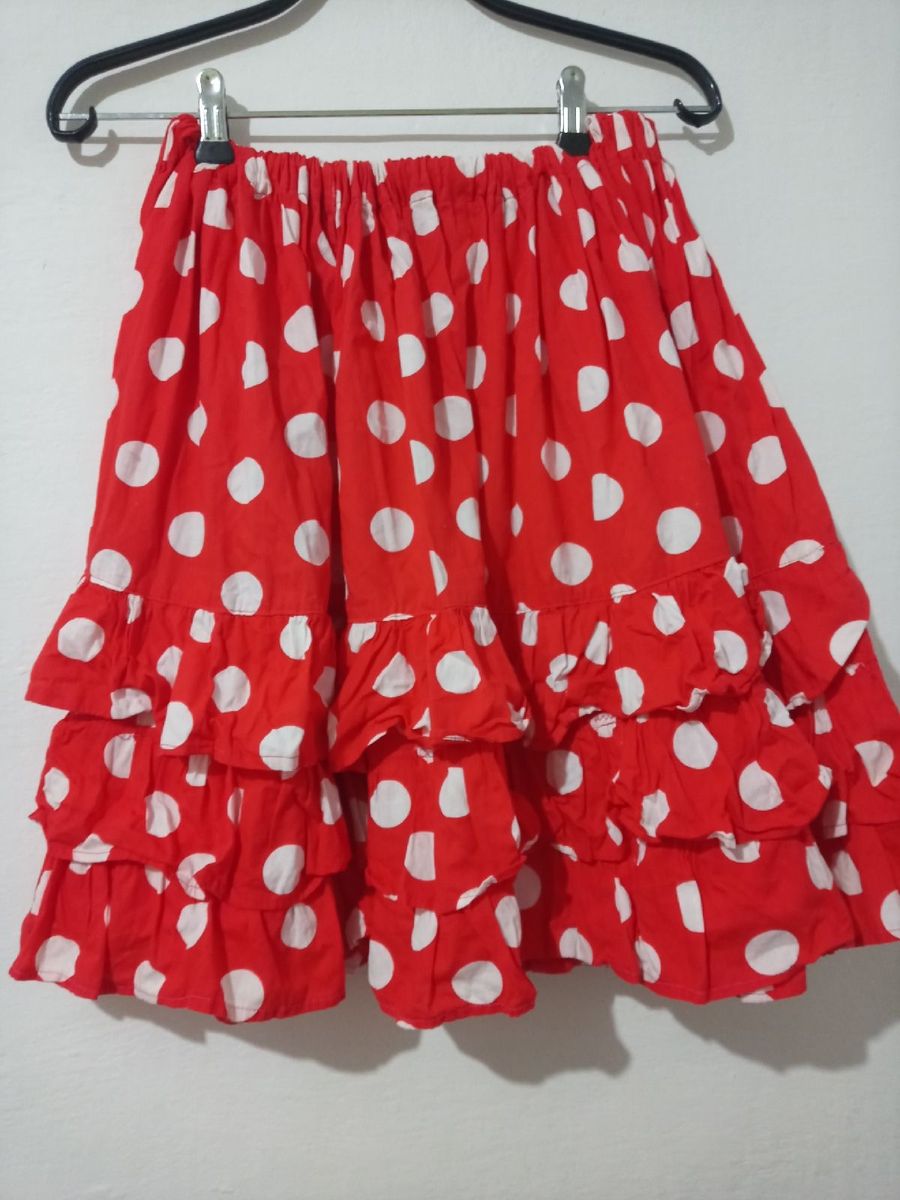 Saia minnie hot sale adulto