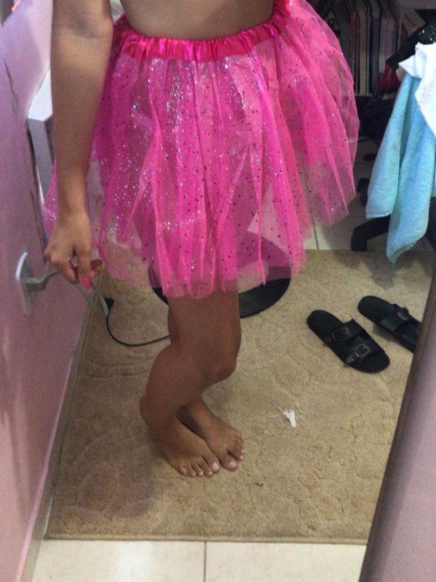 saia de carnaval tule