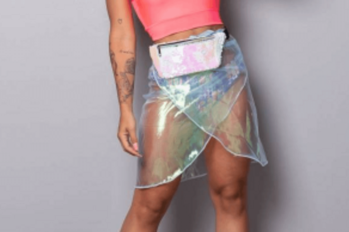 Saia store holografica transparente