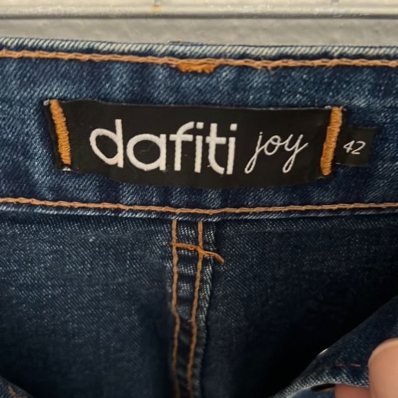 Saia jeans na sales dafiti