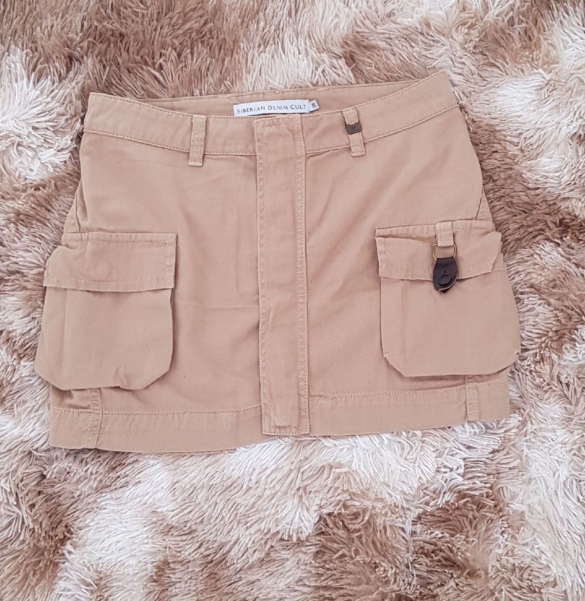 calça cargo masculina caqui
