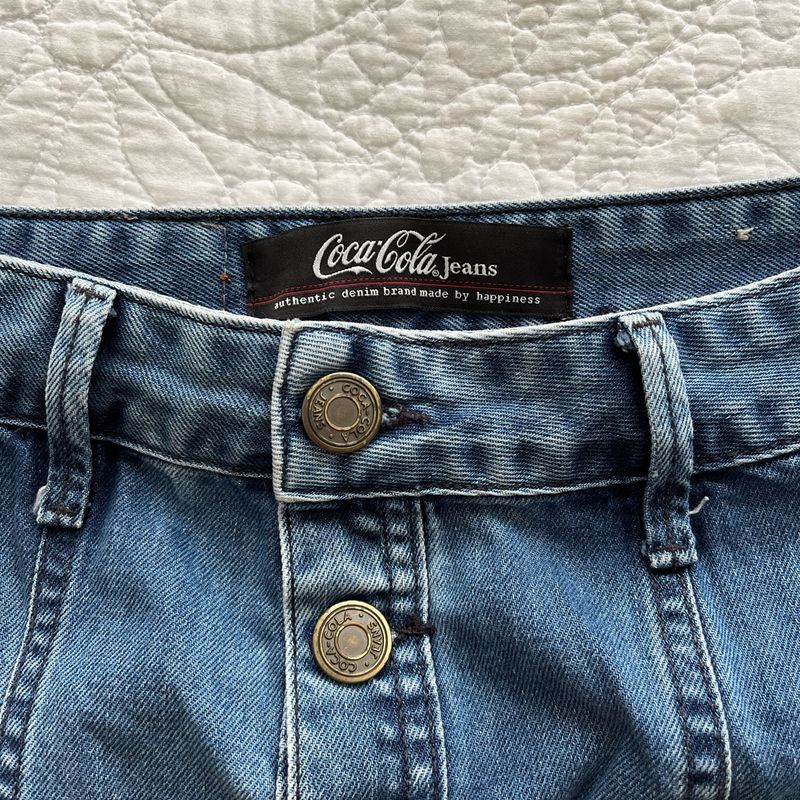 Saia jeans coca store cola