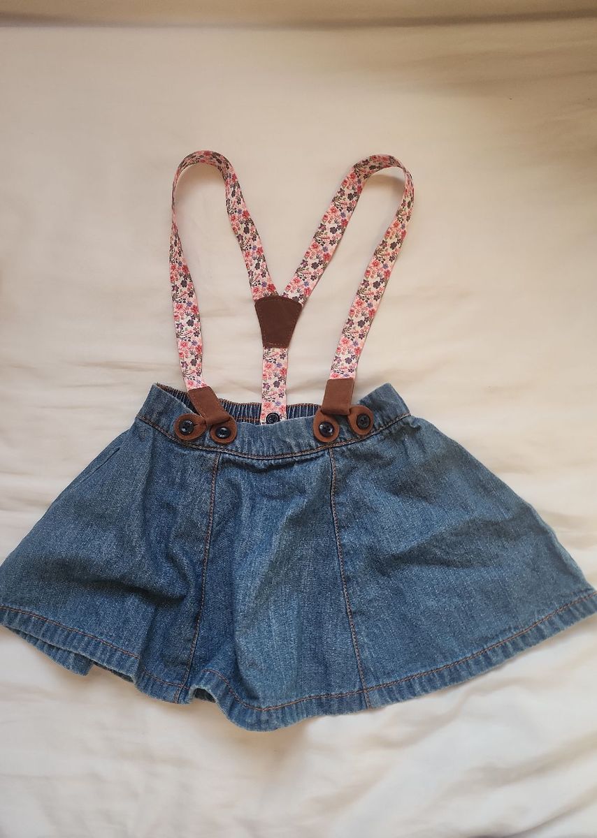 Saia cheap jeans suspensorio