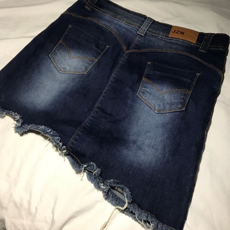 Saia 2024 jeans triangular