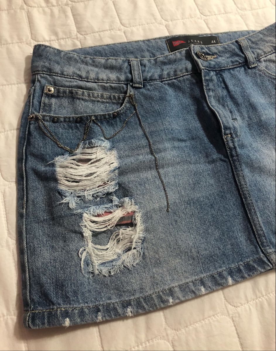 saia jeans destroyed riachuelo