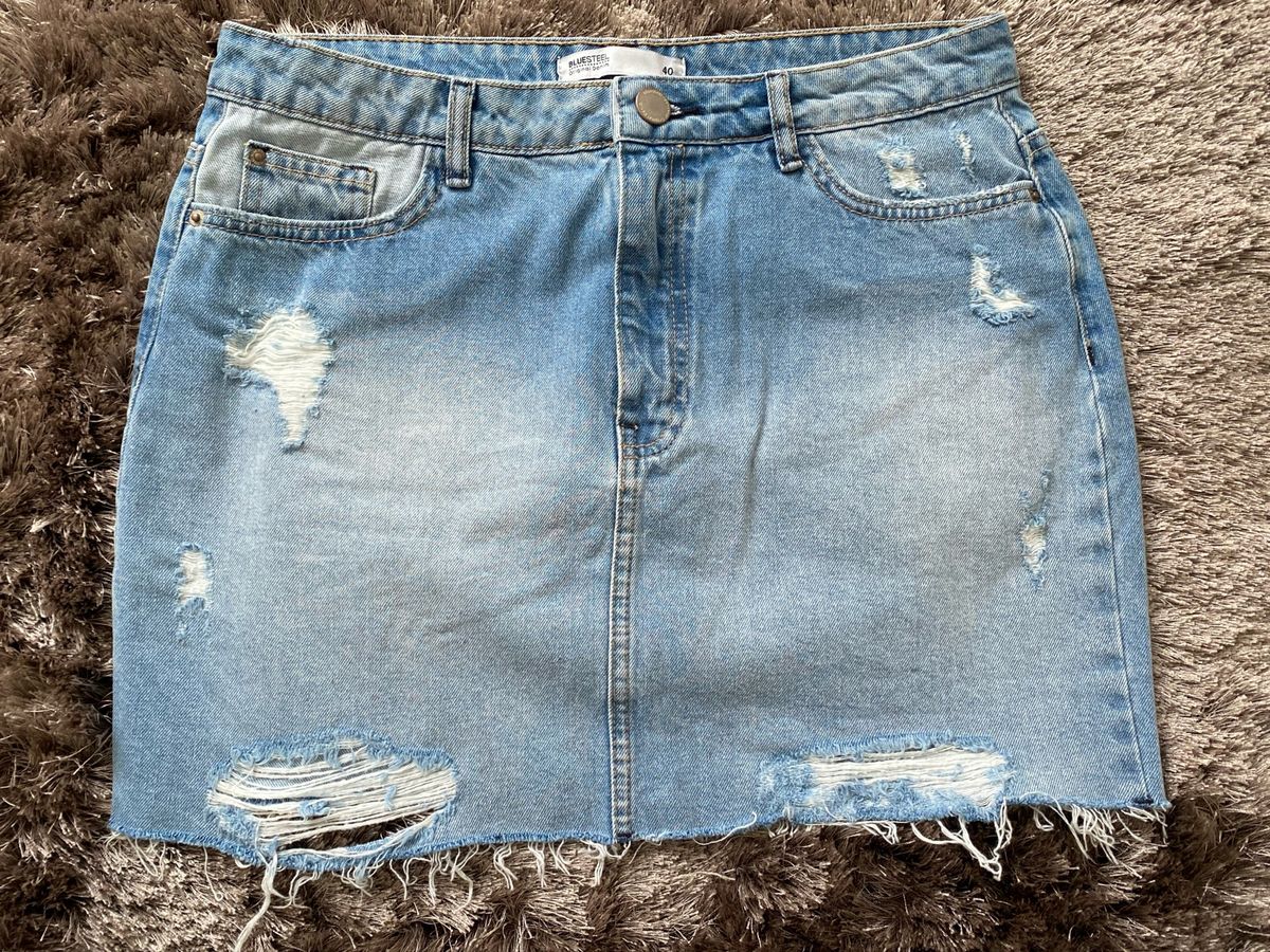 saia jeans destroyed renner