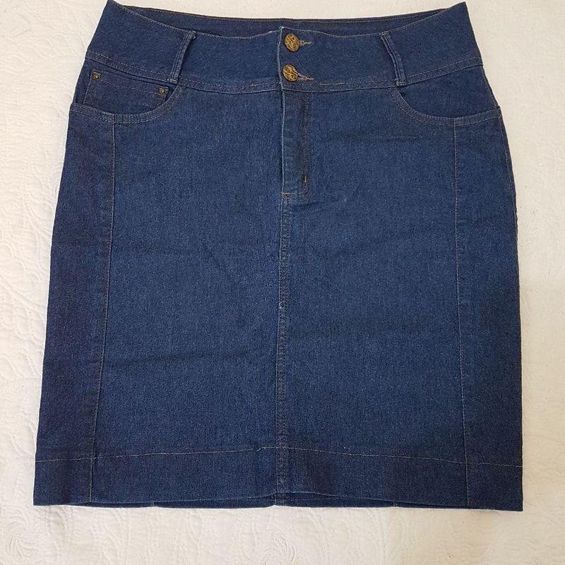 Saias jeans di store raça