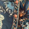 saia jeans estampa floral farm - outros farm