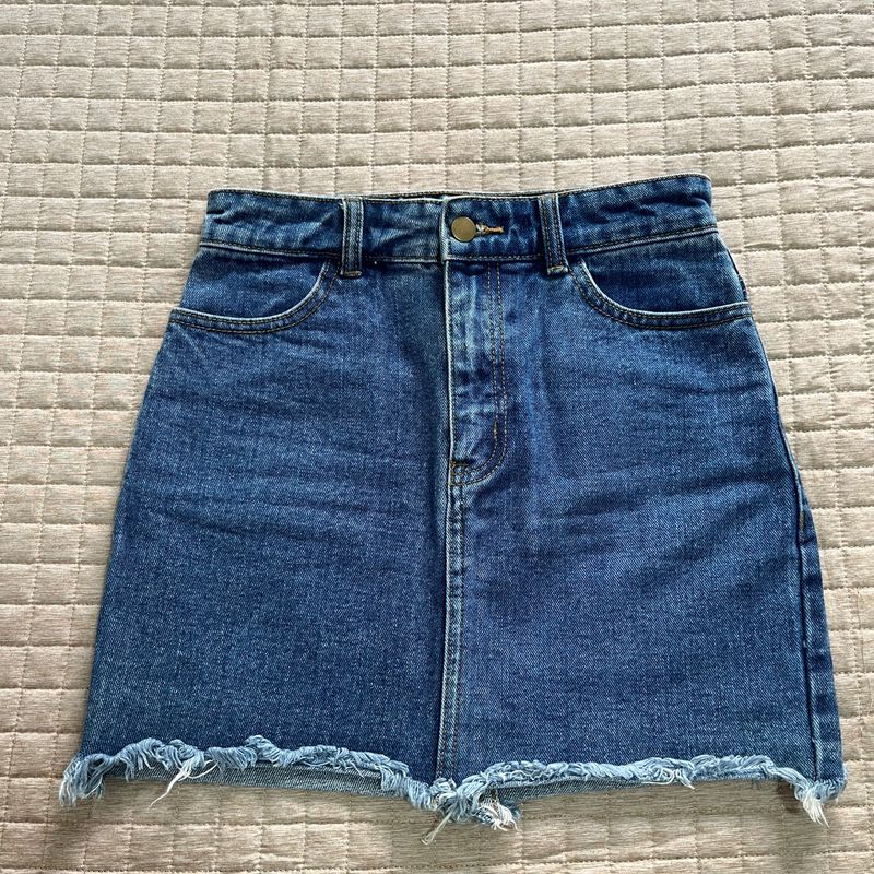 Saia jeans hot sale forever 21