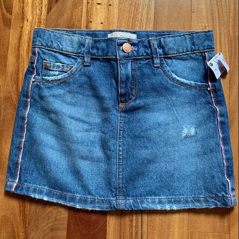 Saia jeans hot sale infantil renner