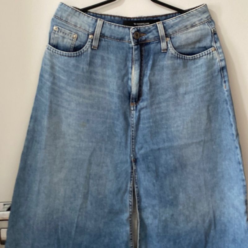 Saia jeans 2024 midi damyller