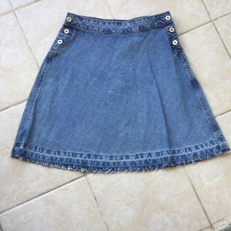 Saia jeans clearance lojas marisa