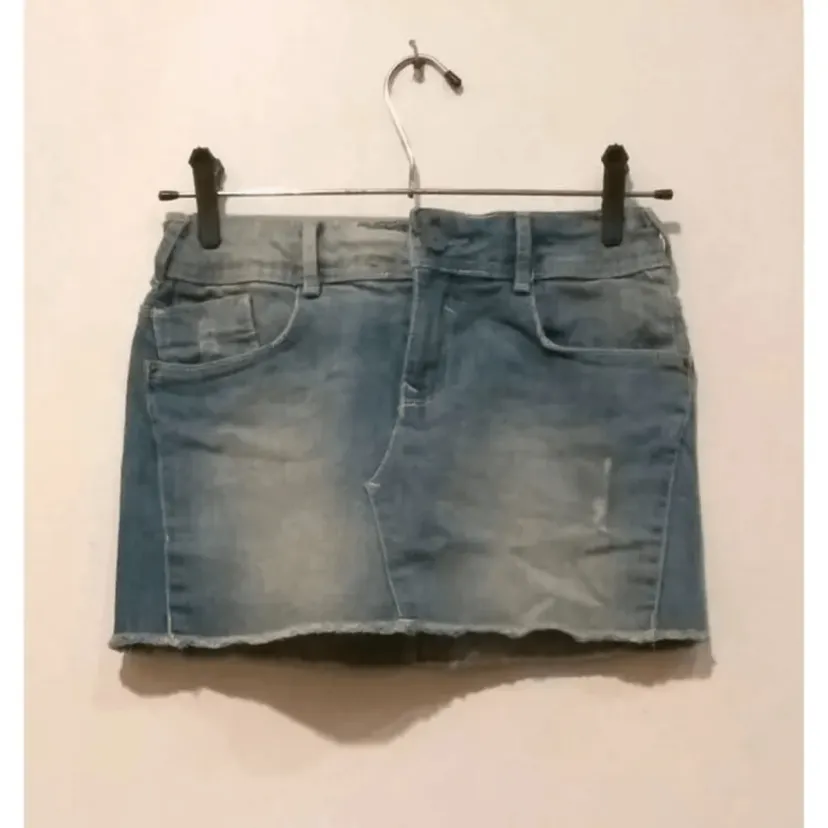saia jeans zara kids - menina zara
