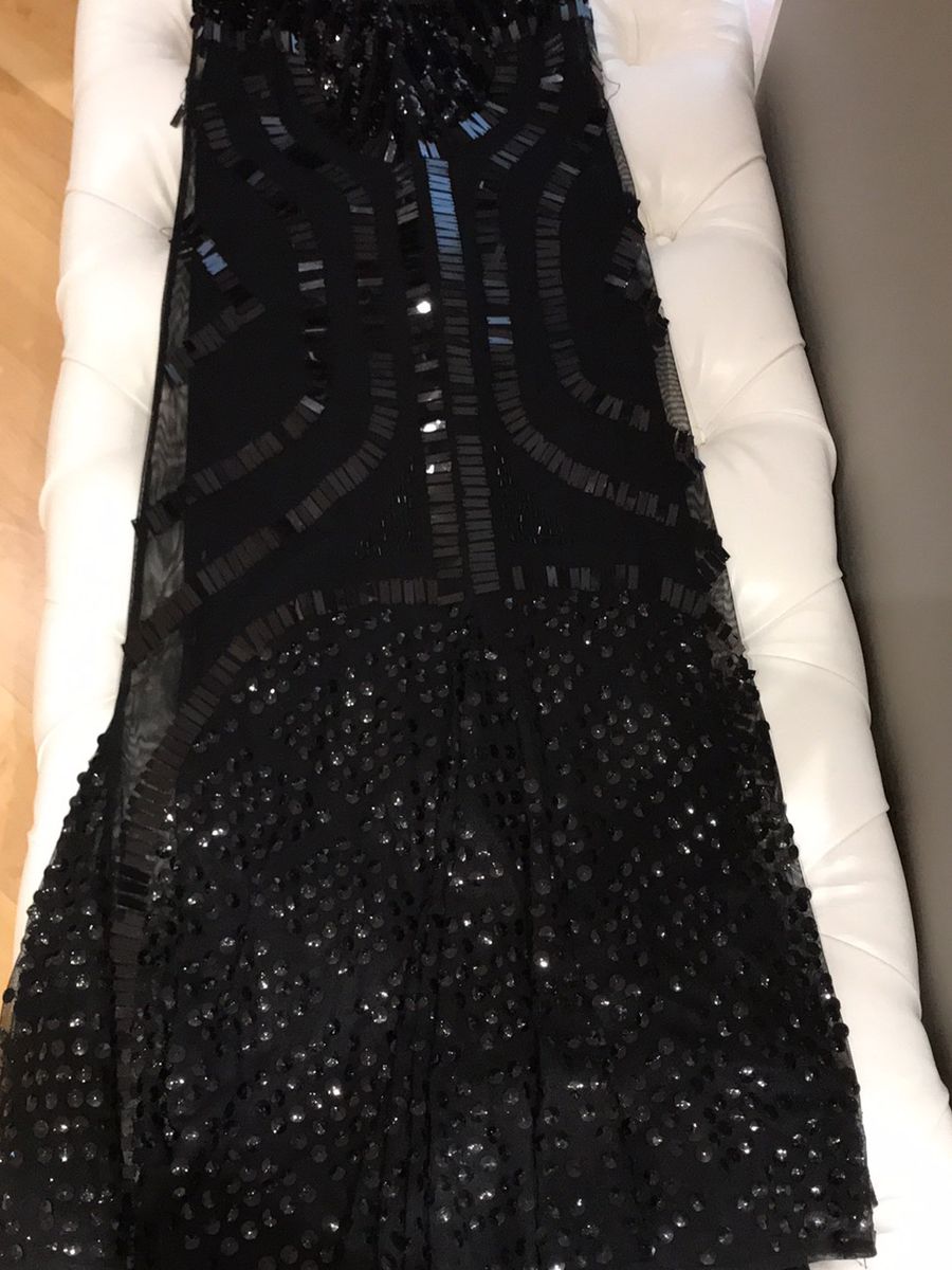 saia longa com brilho