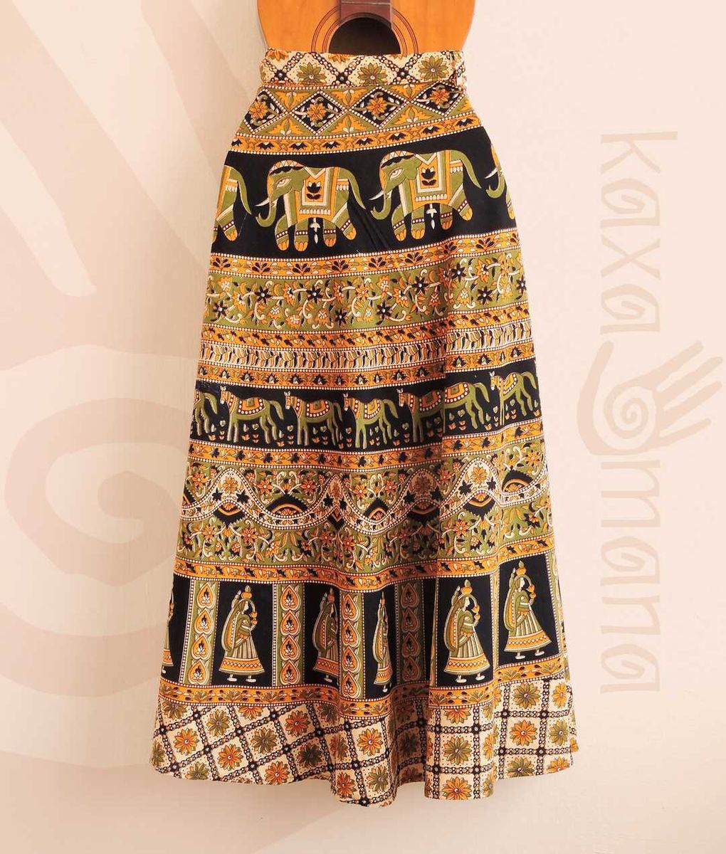 hippie saia longa
