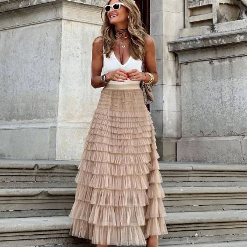 Saia Longa com Abertura Estampada - estilo boho -  Boho fashion, Boho  style outfits, Boho chic outfits