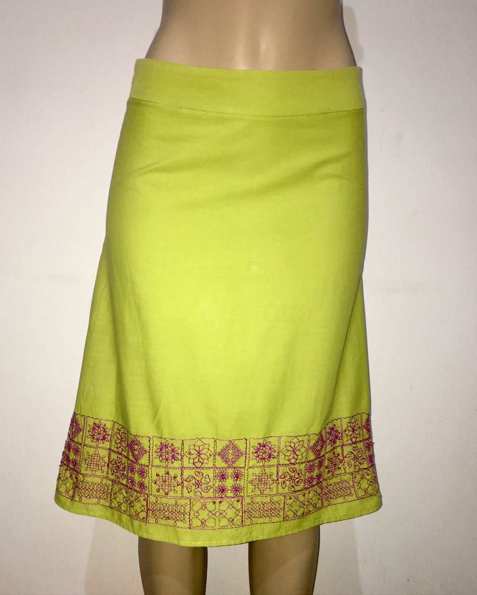 saia verde neon