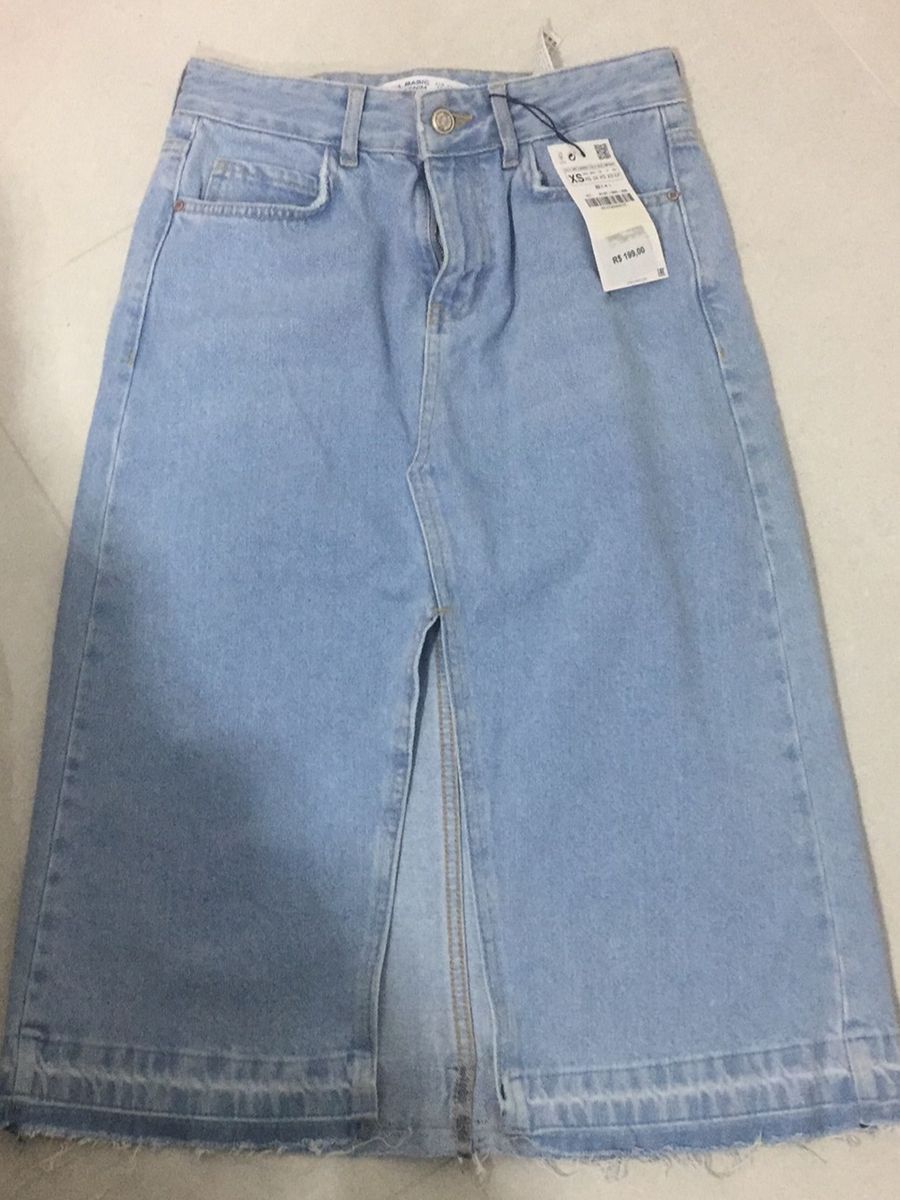 saia jeans da zara